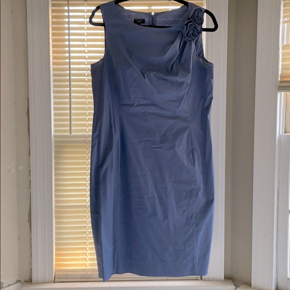 Talbots Cornflower Blue summer dress